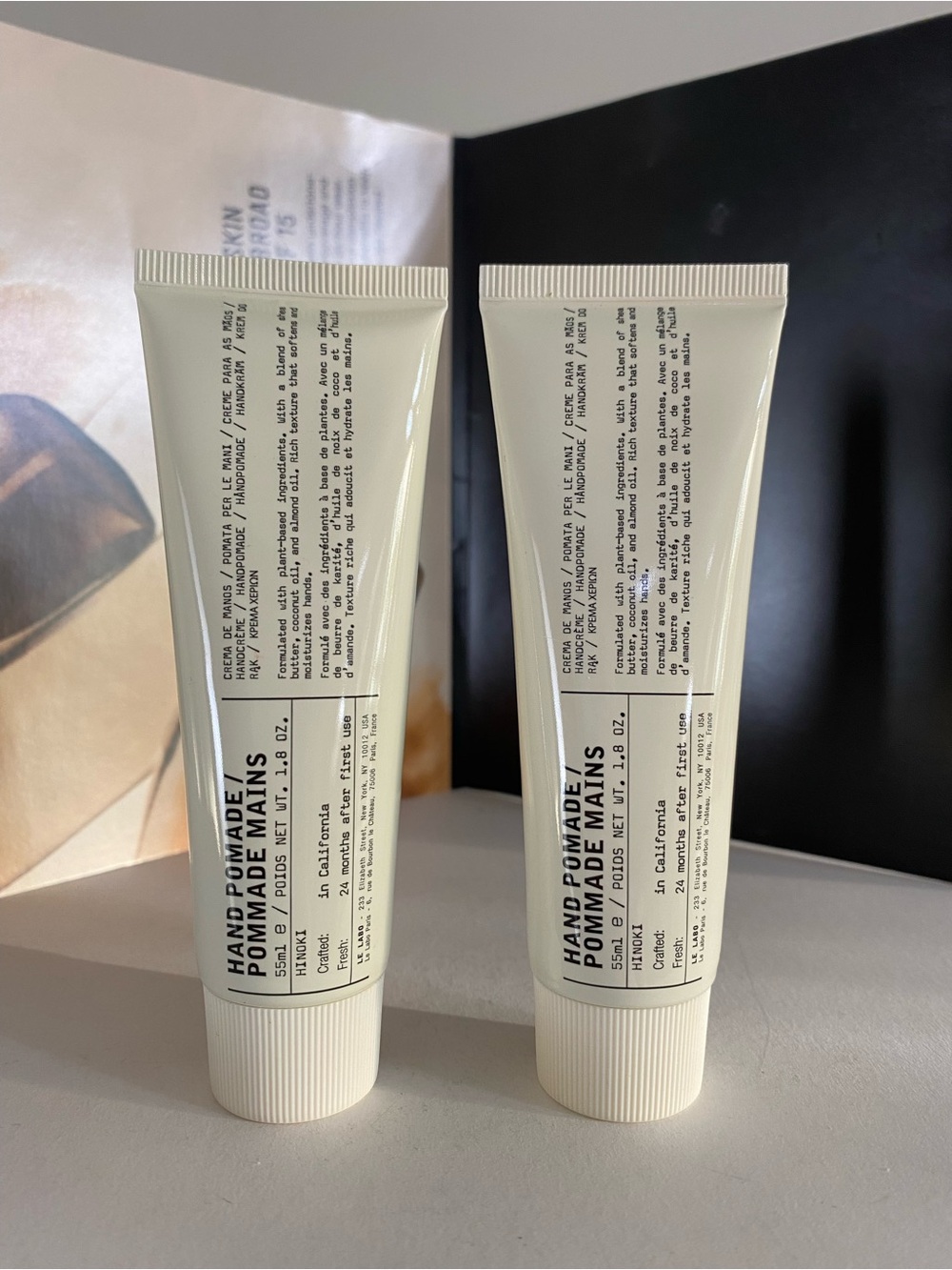 Lots Of 2 Le Labo Hand Pomade / Hand cream, Hinoki, 2x 55 ML, New